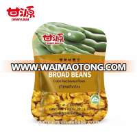 2017 HACCP&FDA hot sales crab roe flavor coated broad bean snack foods