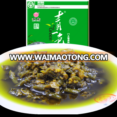 Green Pepper Hot Pot Seasoning 300g Pure Green