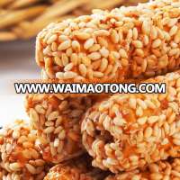 Crunchy Sesame Candy with White Sesame Seeds Nutritious Snack