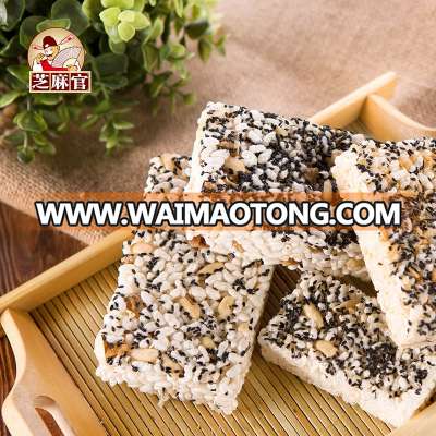 Rice Crackers with Sesame Crunchy Rice Candy Healthy Snack Food